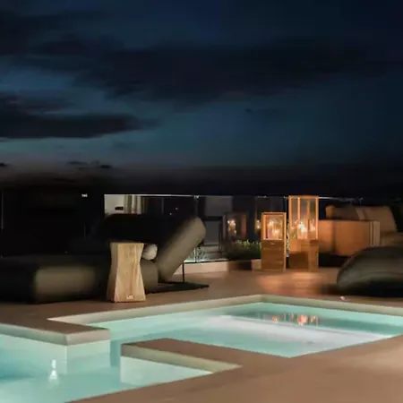 Wave Grand Infinity Villa Kuit - Luxury Retreat With Stunning Sea Views Kalamítsi