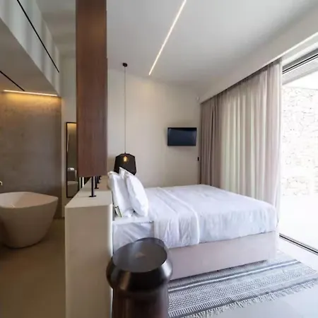Wave Grand Infinity Villa Kuit - Luxury Retreat With Stunning Sea Views וילה Kalamítsi