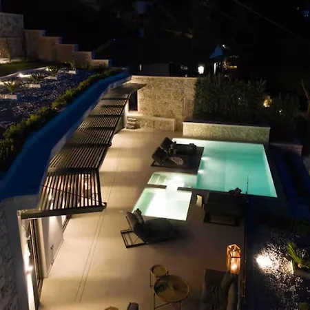וילה Wave Grand Infinity Villa Kuit - Luxury Retreat With Stunning Sea Views Kalamítsi